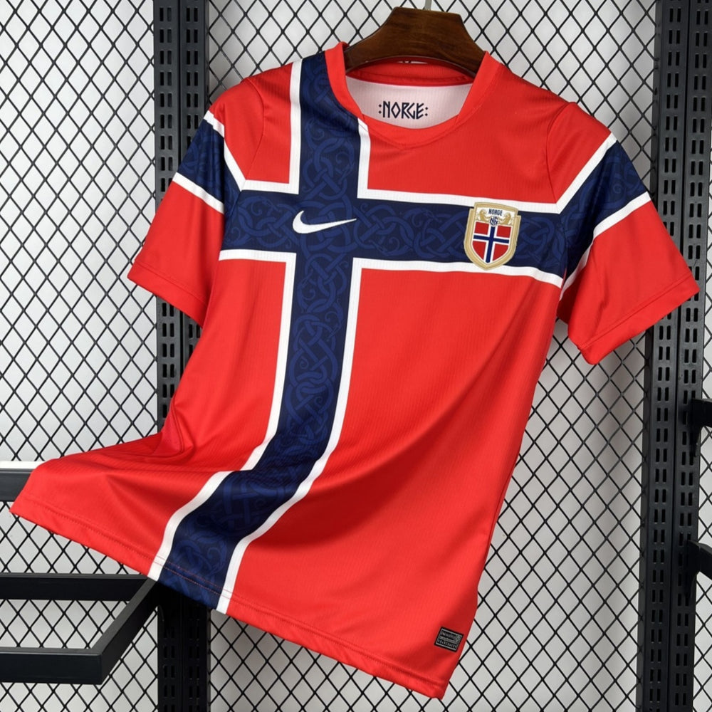 Maillot Domicile Norvège Coupe du Monde 2026